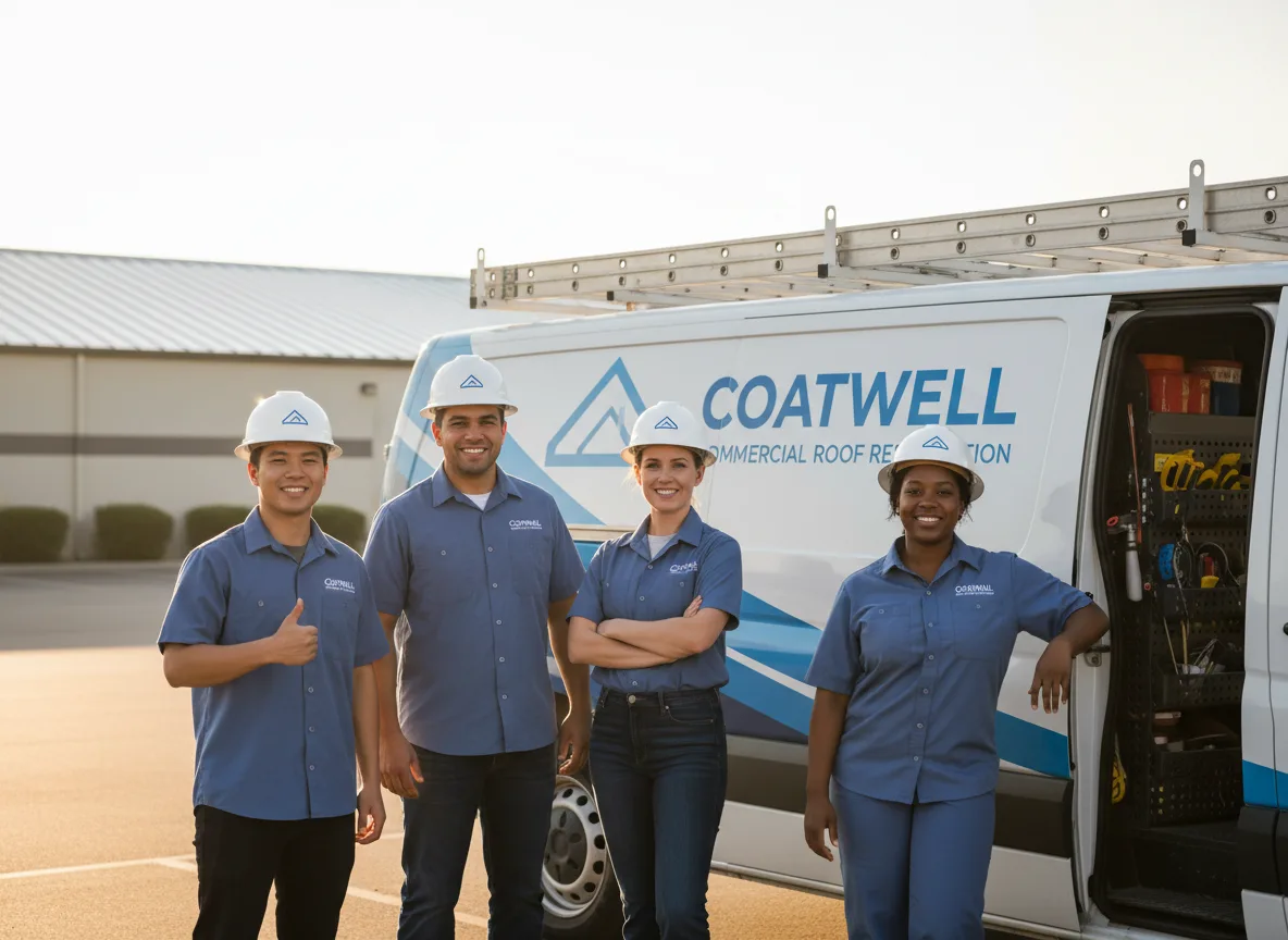 Commercial roof coating company in Enid, OK